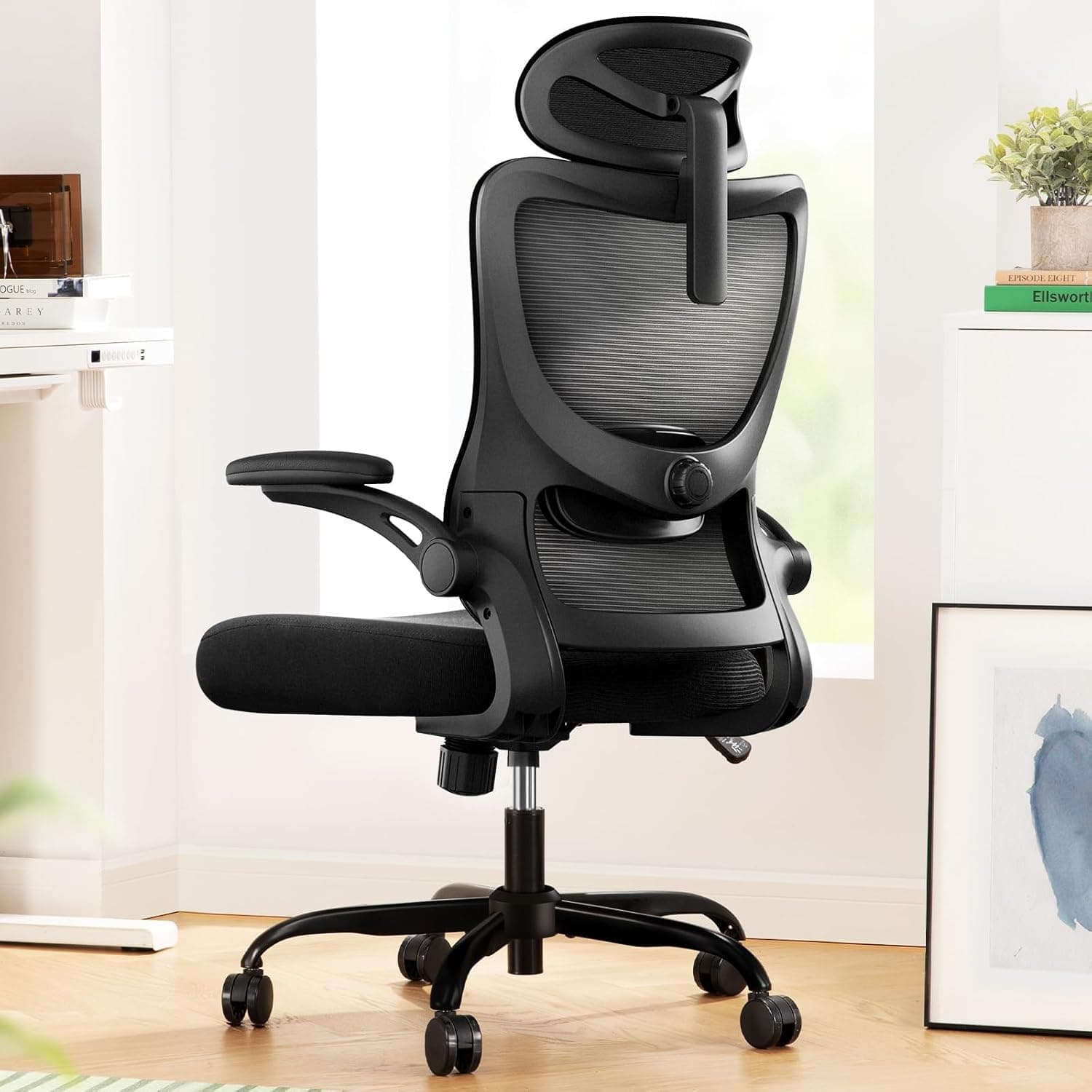 Listing photo of Marsail Ergonomic Office Chair, Black